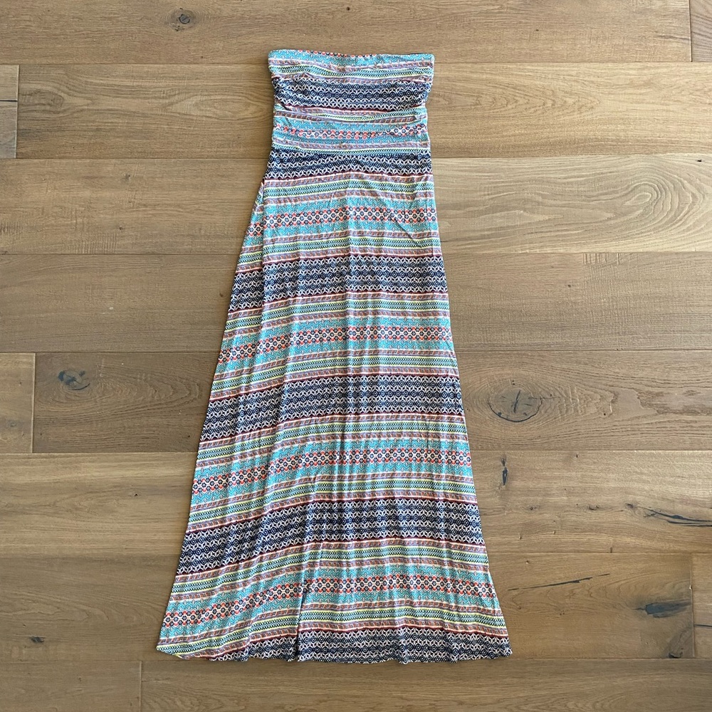 Strapless Maxi Dress
